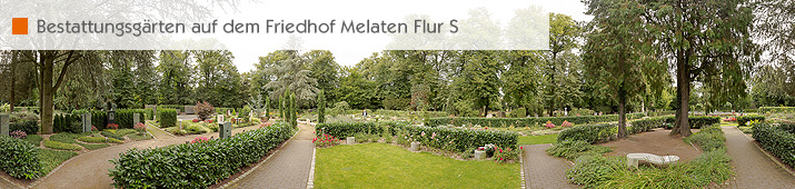 Bestattungsgärten auf dem Friedhof Melaten Flur S Bestattungsgärten auf dem Friedhof Melaten Flur S